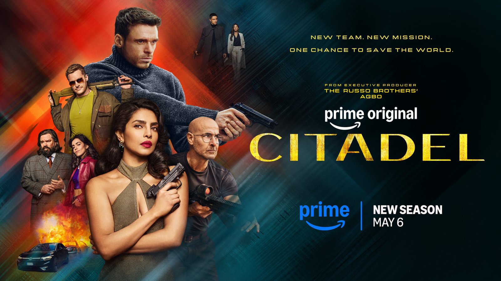 Citadel Season 2: Richard Madden and Priyanka Chopra Jonas Return for a Bigger, Bolder Spy Thriller
